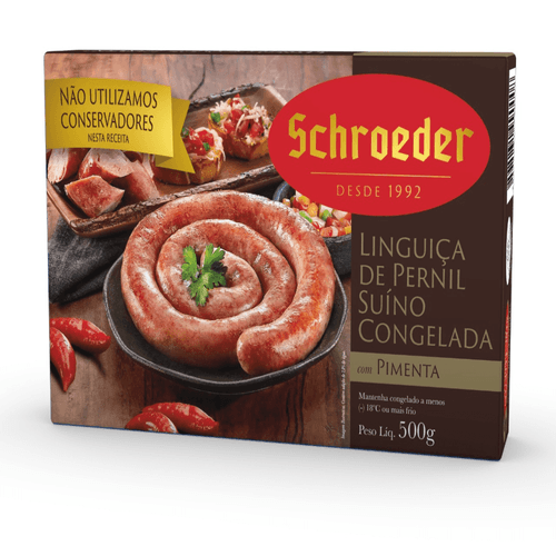 Linguiça SCHROEDER 500G