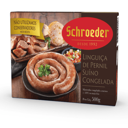 Linguiça SCHROEDER 500G TRAD