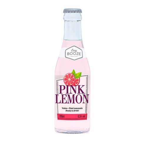 Drink pronto Easy Booze Vodka +  Pink Lemon Long Neck 200ml