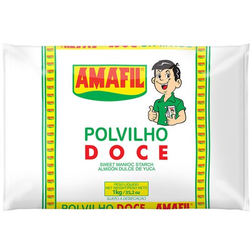 Polvilho Doce Amafil 1kg Pacote
