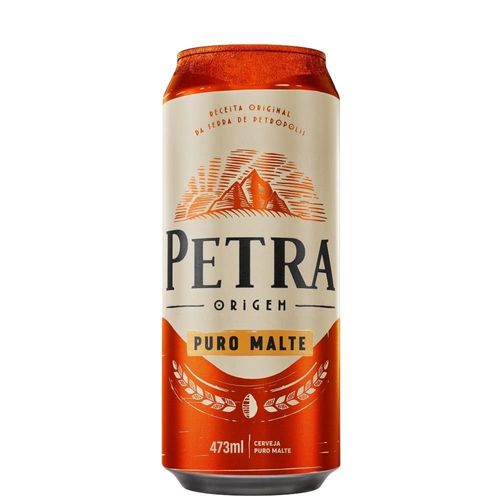 Cerveja Petra Puro Malte Latão 473ml