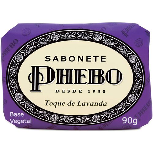 Sabonete Phebo Glicerinado Toque De Lavanda 90g