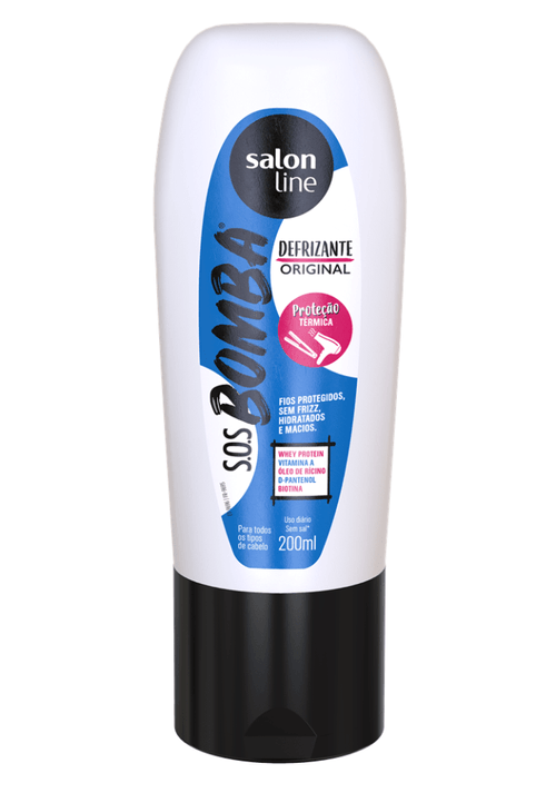 Defrizante SOS Bomba Original Salon Line 200ml