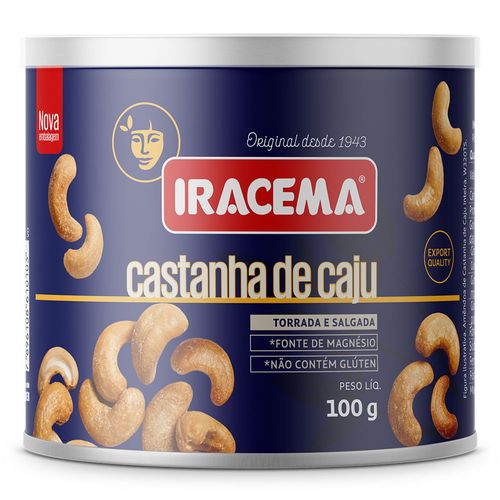 Castanha de Caju Iracema Lata 100g