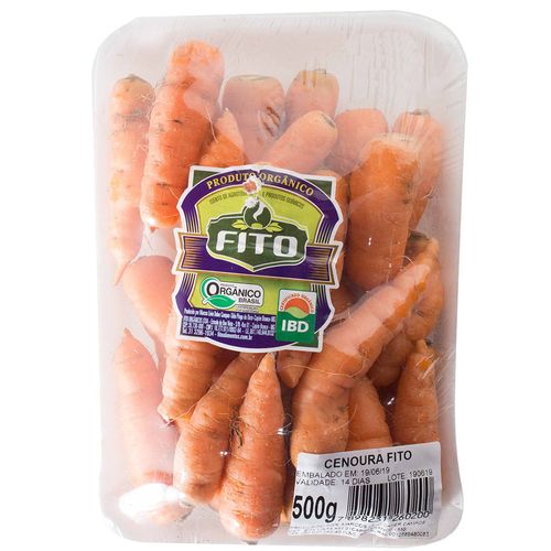 Cenoura Orgânica Fito Artes 500g