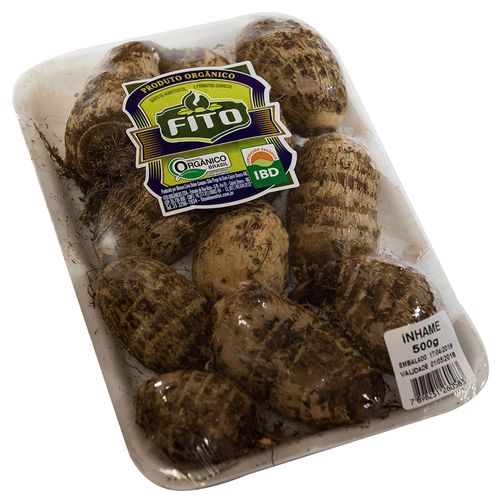 Inhame Orgânico Fito Artes Bandeja 500g