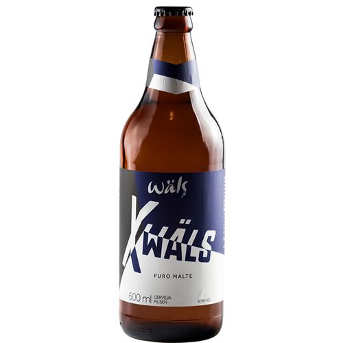 Cerveja X-Wäls Pilsen Garrafa 600 ml