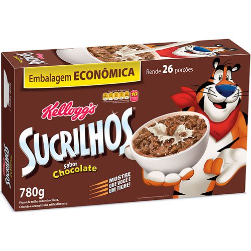 Cereal Matinal Kelloggs Sucrilhos Chocolate Caixa 780 g