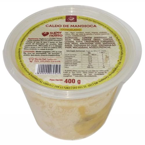 Caldo Pronto de Mandioca Supernosso 400g