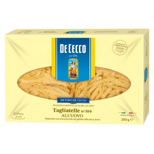 Massa Italiana De Cecco Tagliatelle com Ovos 200g