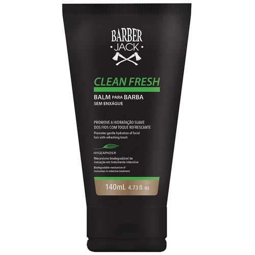 Bálsamo Para Barba Barber Jack Clean Fresh 140ml