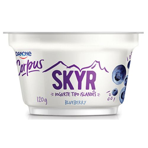 Iogurte Corpus SKYR Tipo Islandês Blueberry 120g