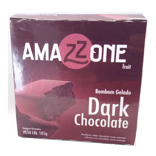 Bombom Gelado Amazzone Dark Chocolate 105g