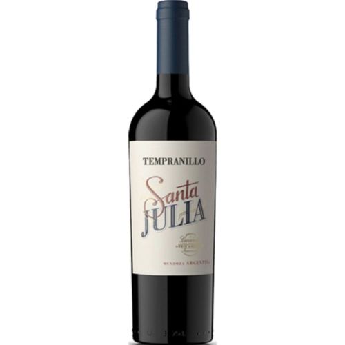 Vinho Argentino Tinto Tempranillo Santa Julia Garrafa 750ml