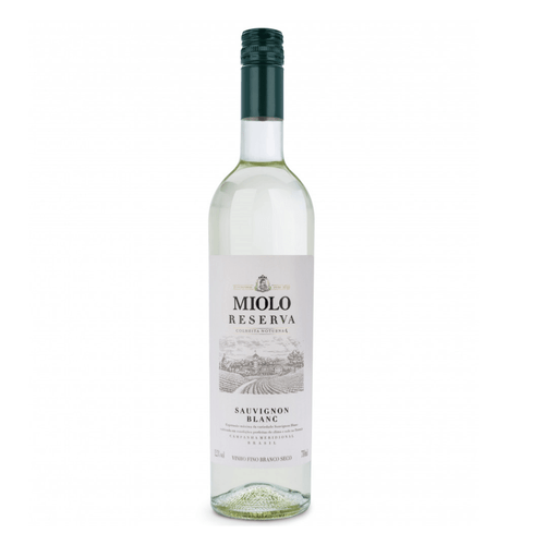 Vinho Brasileiro Branco Seco Reserva Miolo Sauvignon Blanc Campanha Garrafa 750ml