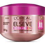 Creme-De-Tratamento-Cabelo-Elseve-Quera-Liso-Reconstituinte-Pote-300ml