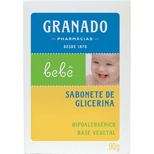 Sabonete Granado Bebê Glicerina Tradicional 90 g