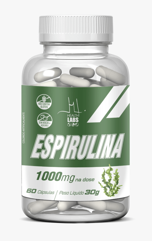 Spirulina 1000mg - 60 Cápsulas