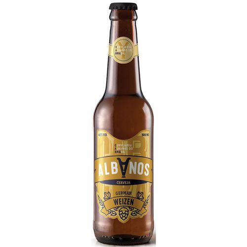 Cerveja Albanos Weizen 500ml