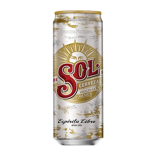 Cerveja Sol Premium Pilsen Lata 310ml Embalagem com 12 unidades