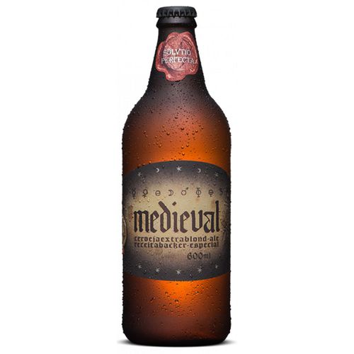 Cerveja Backer Medieval Blond Ale Garrafa 600 ml
