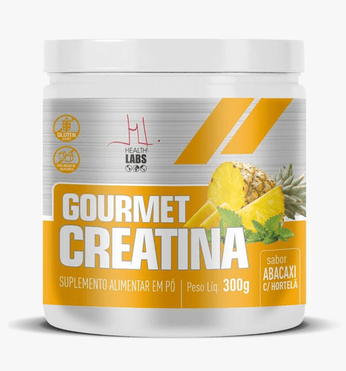 Creatina Gourmet Health Labs Abacaxi com Hortelã 300g