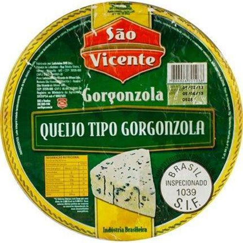 Queijo Gorgonzola São Vicente Peça 190 g