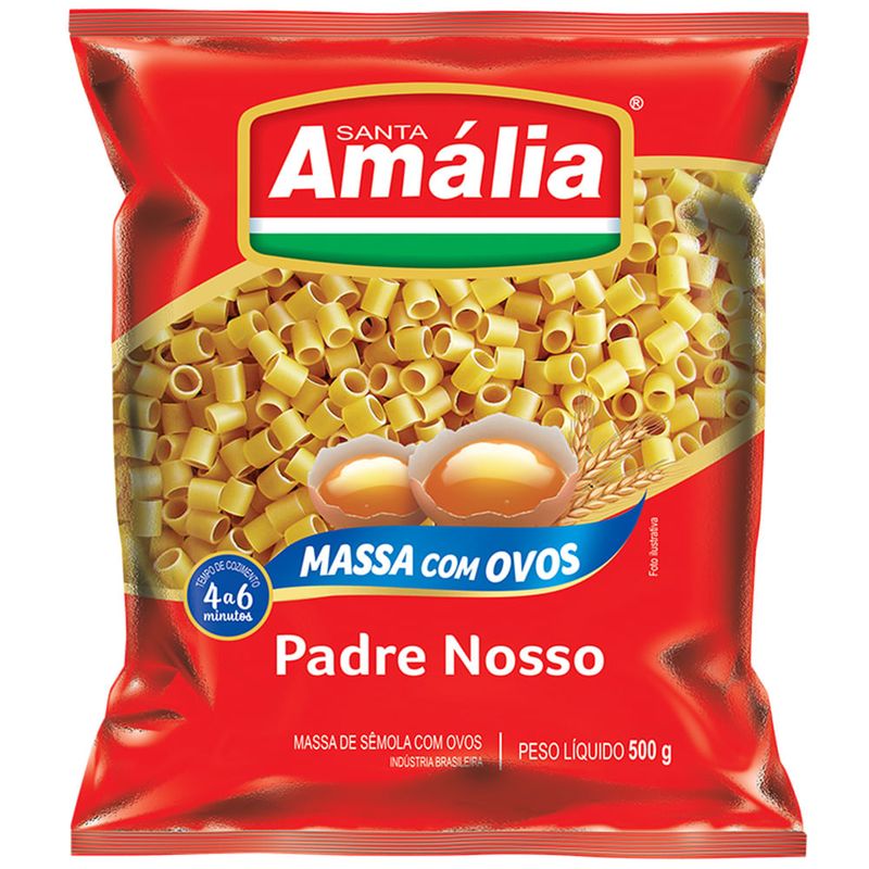 Massa-com-Ovos-Santa-Amalia-Padre-Nosso-Pacote-500-g