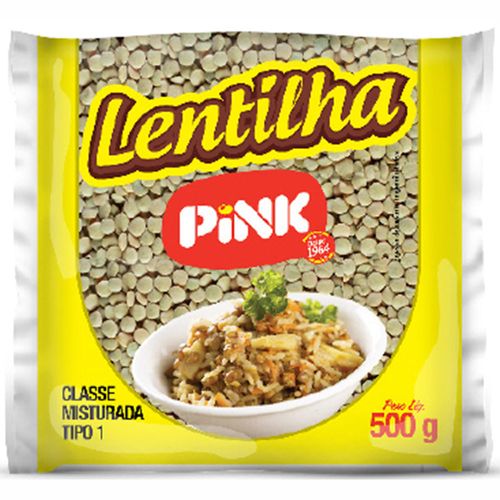 Lentilha Pink Pacote 500 g