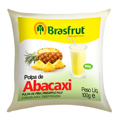 Polpa de Fruta Brasfrut Abacaxi 100 g