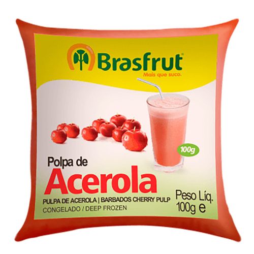 Polpa de Fruta Brasfrut Acerola 100 g