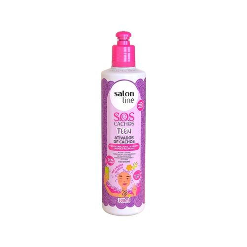 Ativador de Cachos Salon Line S.O.S Cachos Teen 300ml