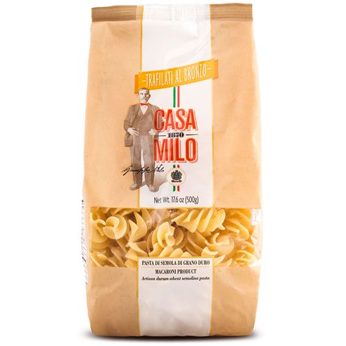 Massa Italiana Casa Milo Fusilloni 500g