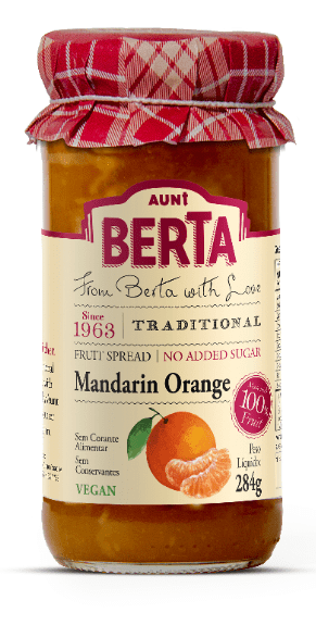 Geleira Israelense Aut Berta Mandarin Orange 284g