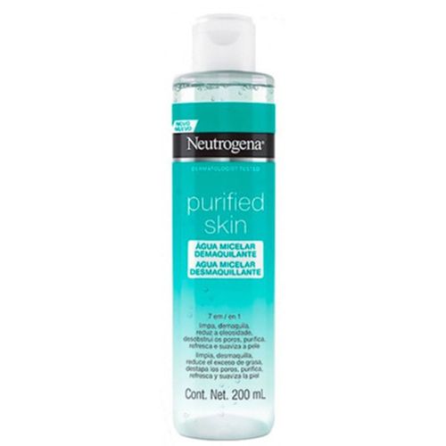 Água Micelar Neutrogena 7 em 1 Purified Skin 200ml