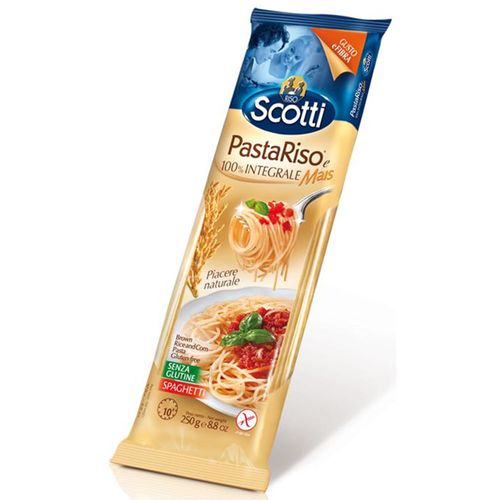 Macarrão de Arroz Italiano Scotti Spaghetti Integral 250 g