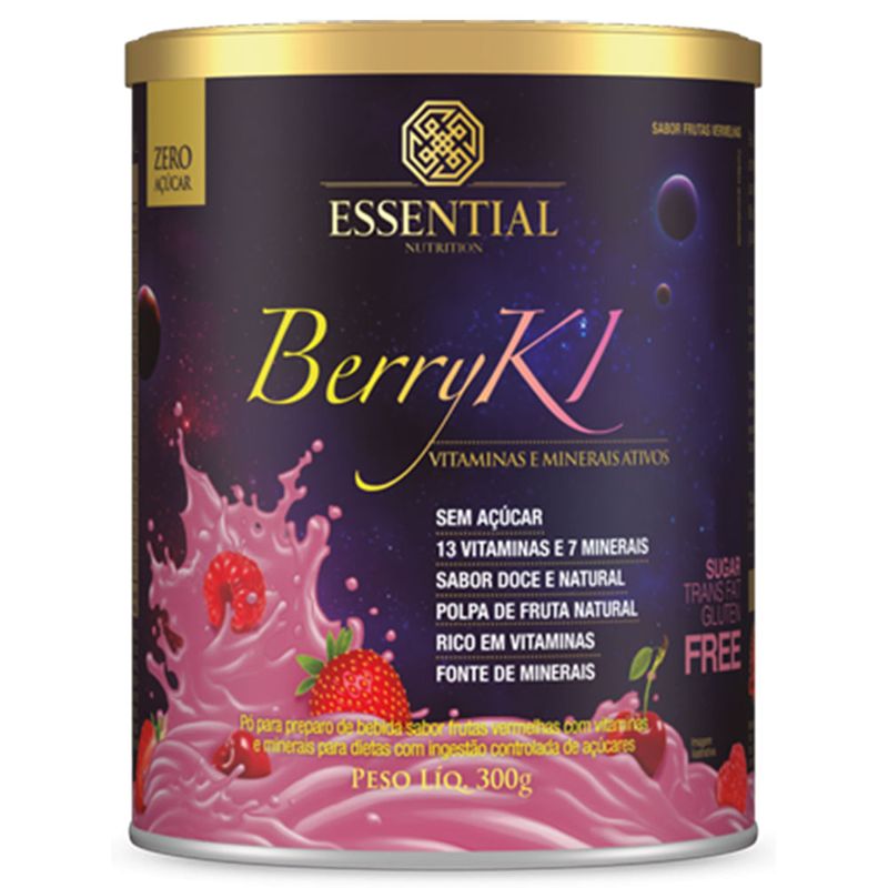 Alimento-Polivitaminico-Essential-BerryKi-Frutas-Vermelha-Lata-300-g