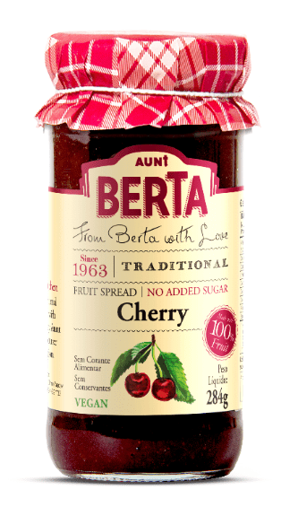 Geleia Tradicional De Cereja Aunt Berta 284g