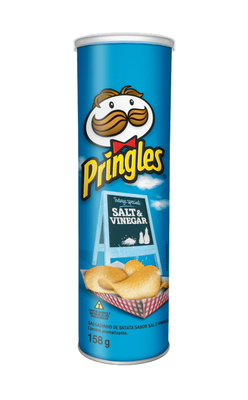 Batata Pringles 158g Sal e Vinagre