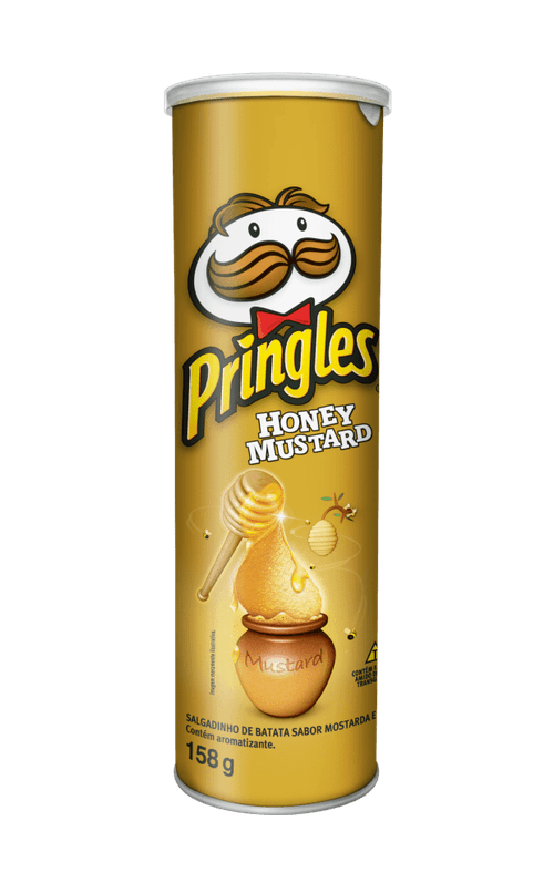 Batata Frita Mostarde E Mel Pringles Lata 158G