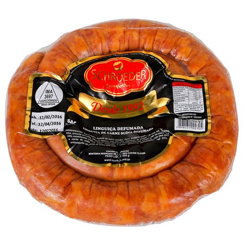 Linguiça Schroeder Suína Defumada 500 g