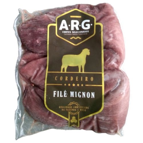 Filé Mignon de Cordeiro A.R.G Congelado Kg