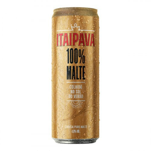 Cerveja 100% Malte Lata Itaipava 473ml