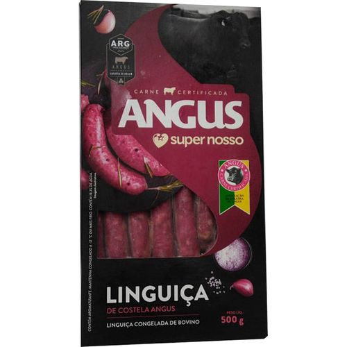 Linguiça de Costela Bovina Angus Super Nosso 500g