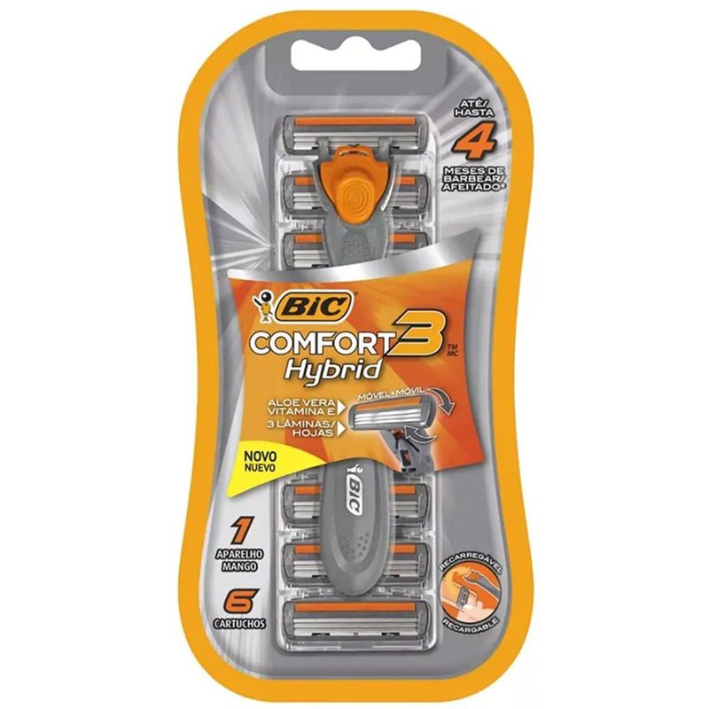 Aparelho-de-Barbear-Bic-Comfort-3-Hybrid---6-Cargas