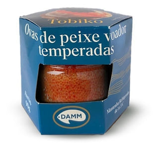 Caviar Damm Ovas Tobiko Vermelha 90g