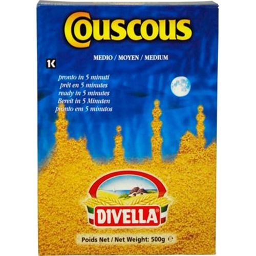 Mistura para Couscous Italiano Divella Caixa 500 g
