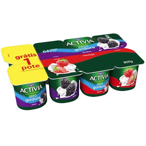 Iogurte Activia Ameixa Leve 8 Pague 6 Bandeja 800 g