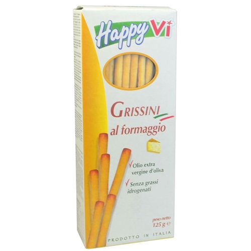 Grissini Italiano Happy Vi Queijo Caixa 125g