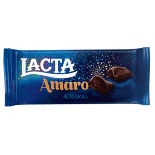 Chocolate Lacta Amaro 40% Cacau 90g